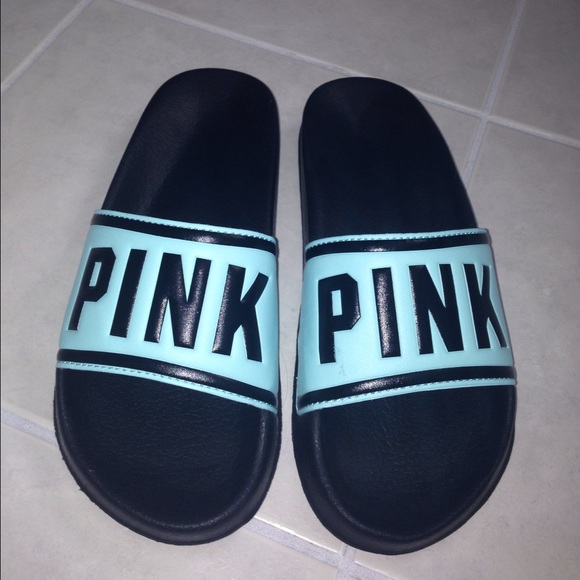 PINK Victoria's Secret Shoes - Vs pink slides